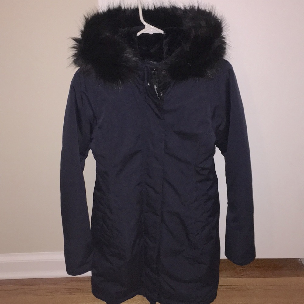 Abercrombie & Fitch Ultra Parka Navy XS